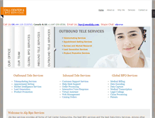 Tablet Screenshot of bpo-call-center.com